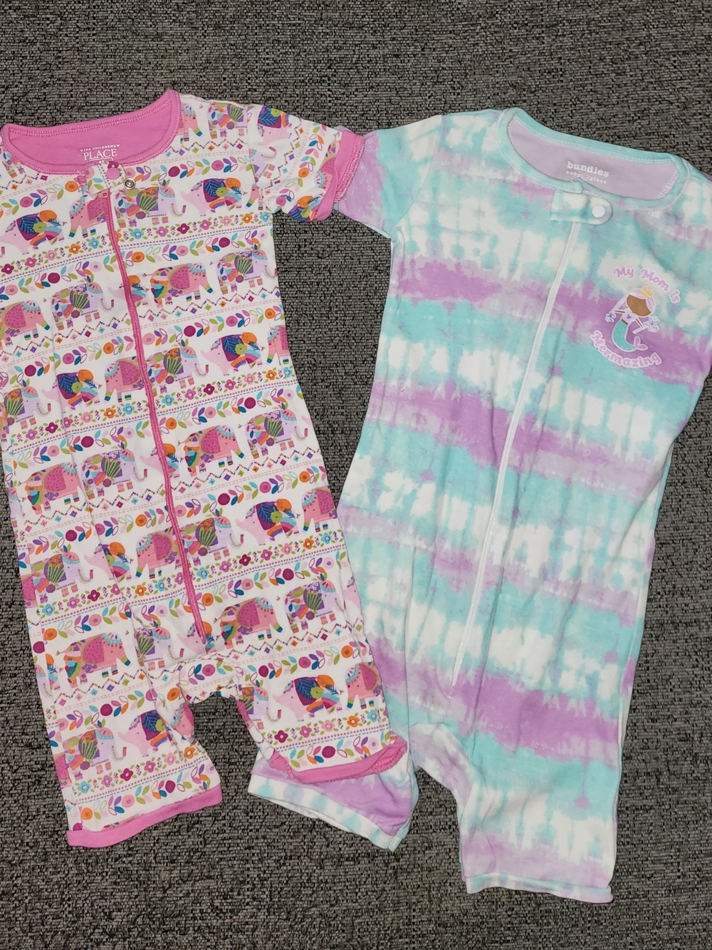2 Short Sleeve 1 Pc Sleepers